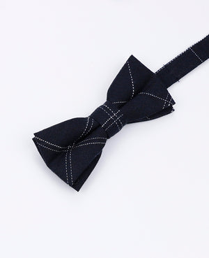 Laço Tartan Preto n°1 Criança em Algodão | Marcel - Unipap's