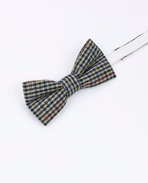 Laço Tartan Cinzento n°9 Criança em Lã | Nobert - Unipap's