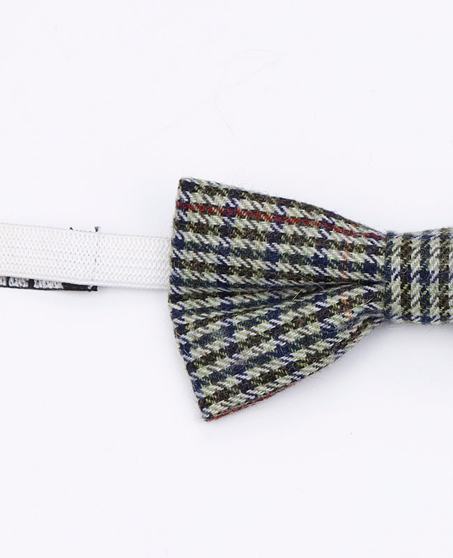 Laço Tartan Cinzento n°9 Criança em Lã | Nobert - Unipap's