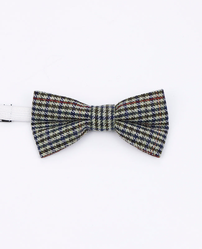 Laço Tartan Cinzento n°9 Criança em Lã | Nobert - Unipap's