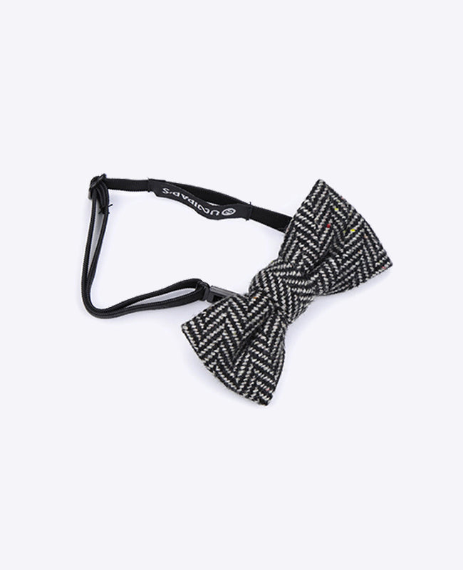 Laço Tartan Cinzento n°1 Criança em Lã | Norbert - Unipap's