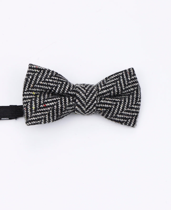 Laço Tartan Cinzento n°1 Criança em Lã | Norbert - Unipap's