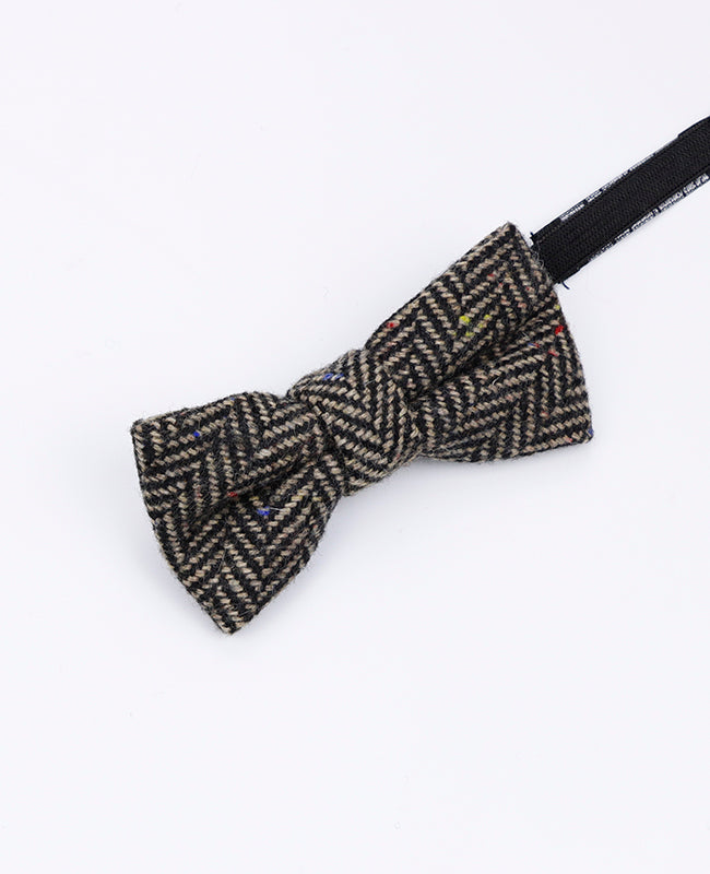 Laço Tartan Cinzento n°2 Criança em Lã | Norbert - Unipap's
