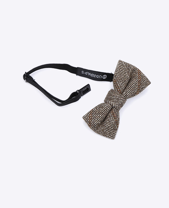 Laço Tartan Cinzento n°3 Criança em Lã | Norbert - Unipap's