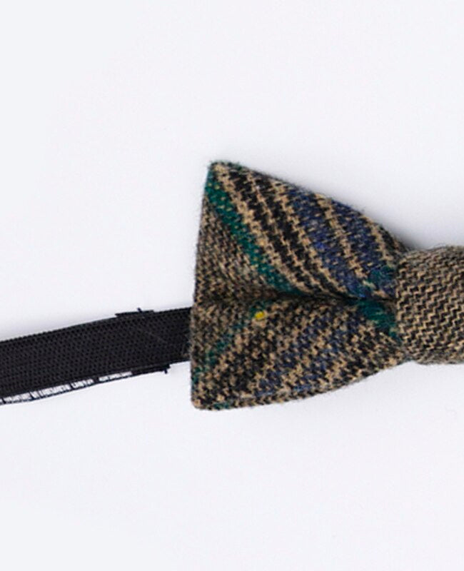 Laço Tartan Cinzento n°5 Criança em Lã | Norbert - Unipap's