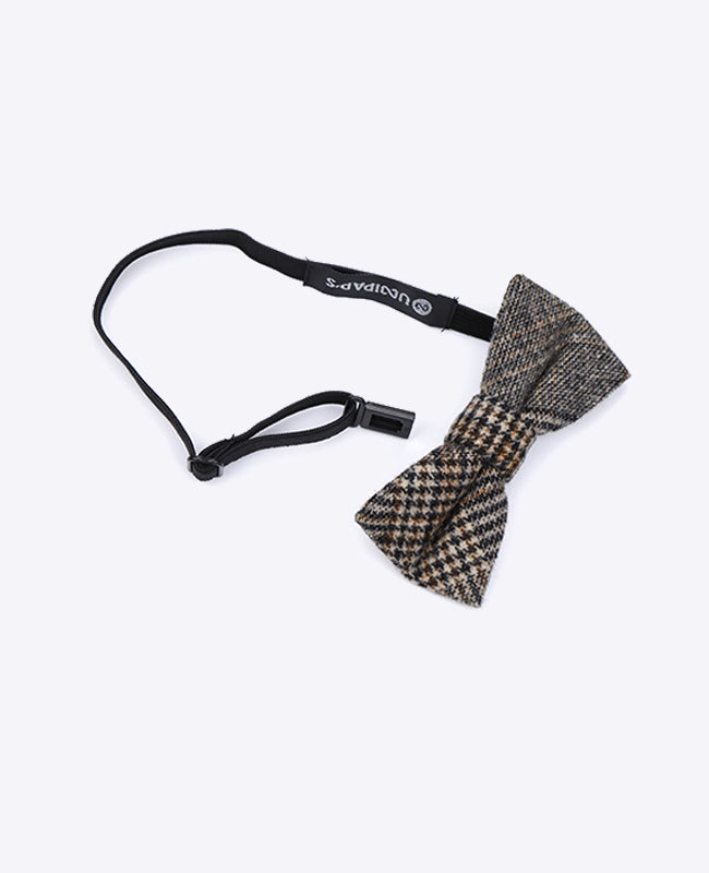 Laço Tartan Cinzento n°6 Criança em Lã | Norbert - Unipap's