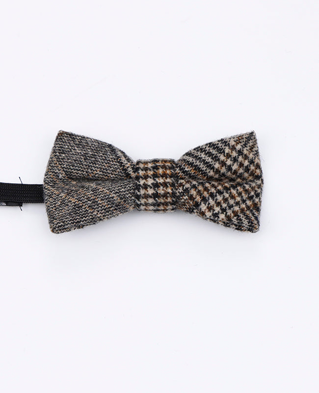 Laço Tartan Cinzento n°6 Criança em Lã | Norbert - Unipap's