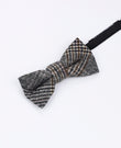 Laço Tartan Cinzento n°7 Criança em Lã | Norbert - Unipap's
