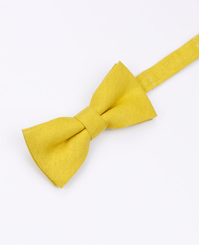 Laço Amarelo n°1 Criança em Linho | Basile - Unipap's