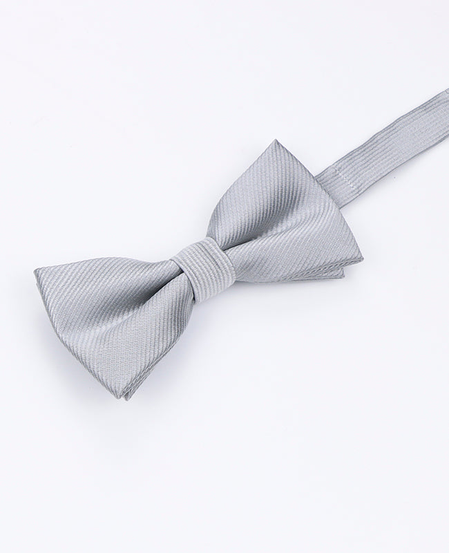 Noeud Papillon Gris n°2 Enfant en Polyester | Lucien - Unipap's