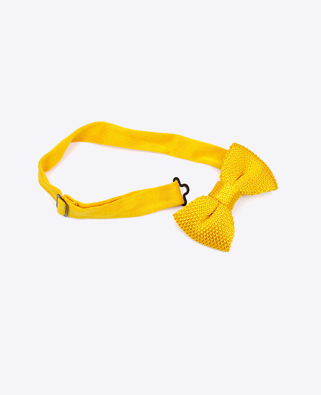 Laço Amarelo Criança em Malha «Léon»