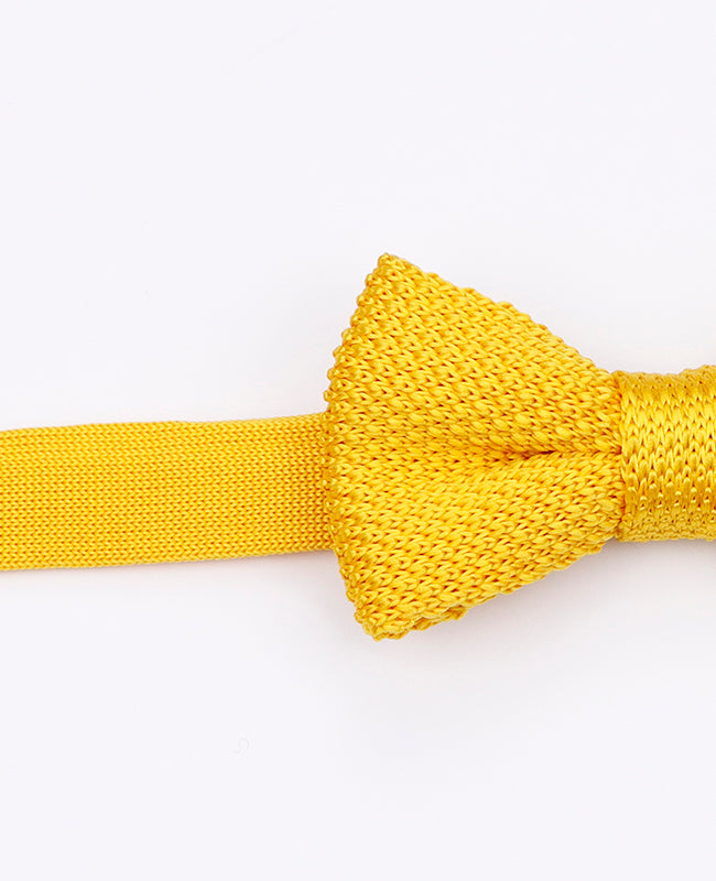 Laço Amarelo Criança em Malha «Léon»