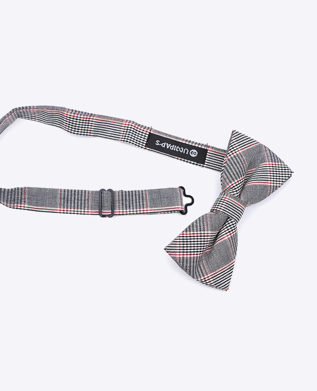 Laço Tartan Cinzento n°2 Homem em Algodão | Marcel - Unipap's