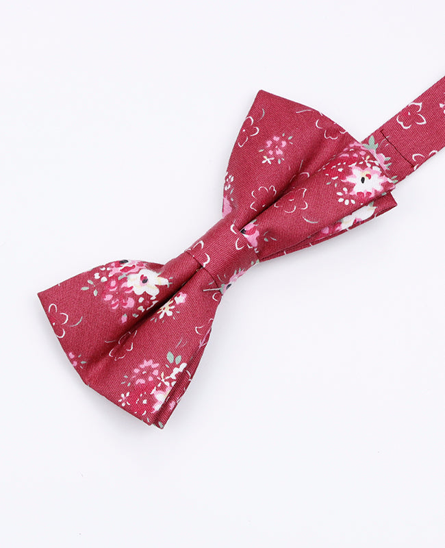 Laço Liberty Vermelho n°2 Homem em Algodão «Gaspard»