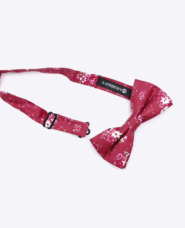 Laço Liberty Vermelho n°2 Homem em Algodão «Gaspard»