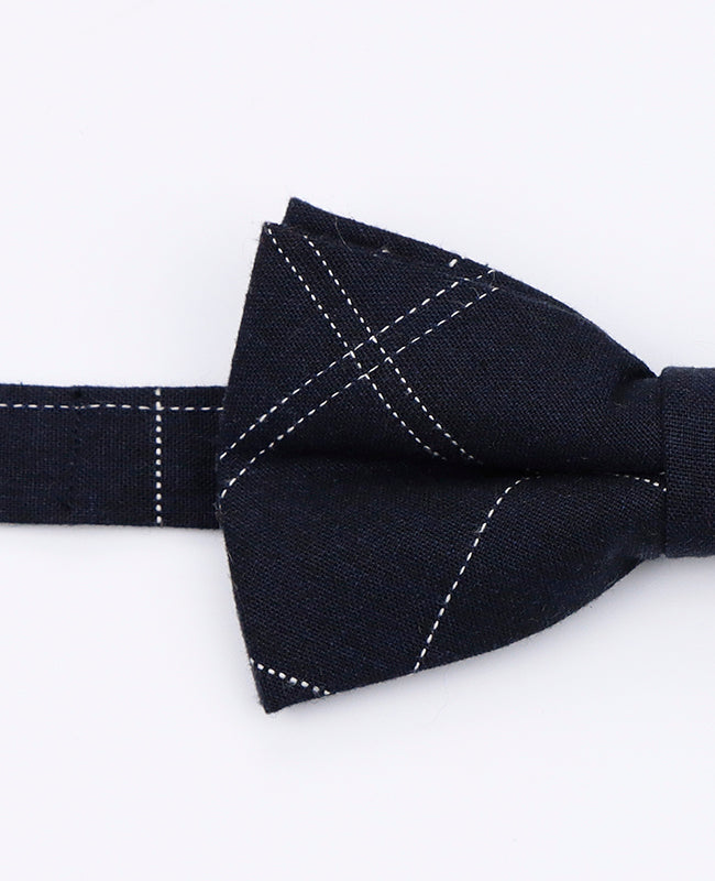 Laço Tartan Preto n°1 Homem em Algodão | Marcel - Unipap's