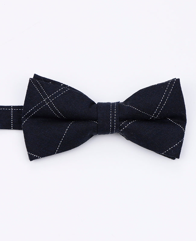 Laço Tartan Preto n°1 Homem em Algodão | Marcel - Unipap's