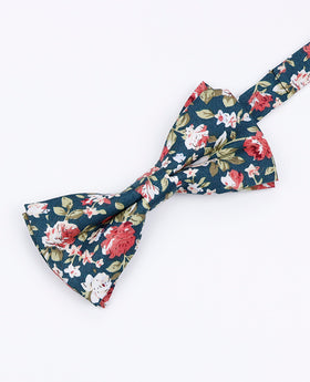 Noeud Papillon Liberty Vert n°1 Homme en Coton | Charles - Unipap's