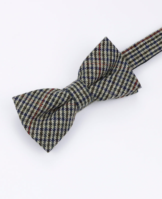 Laço Tartan Cinzento n°9 Homem em Lã | Nobert - Unipap's
