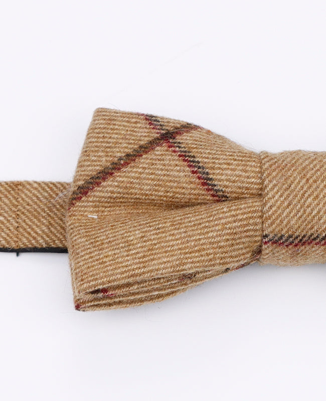 Laço Tartan Castanho n°1 Homem em Lã | Nobert - Unipap's