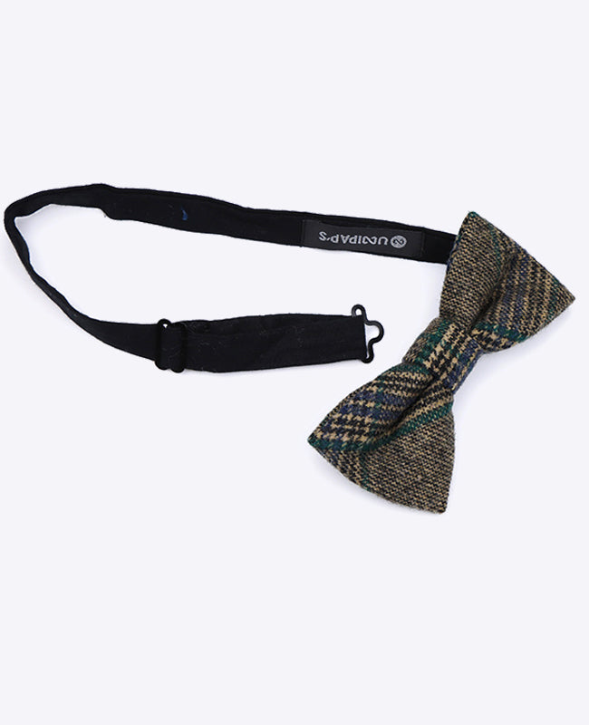 Laço Tartan Cinzento n°5 Homem em Lã | Norbert - Unipap's