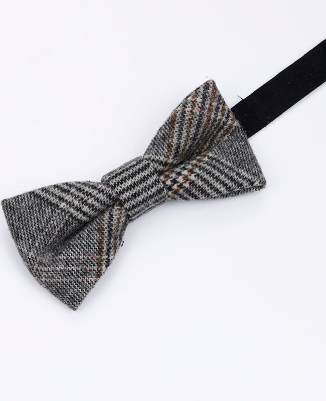 Laço Tartan Cinzento n°7 Homem em Lã | Norbert - Unipap's