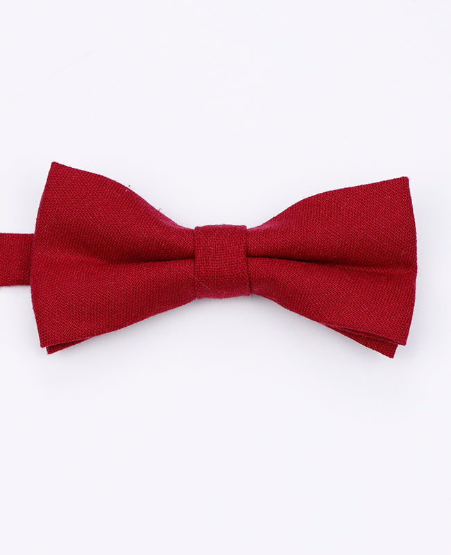 Laço Vermelho n°2 Homem em Linho | Basile - Unipap's