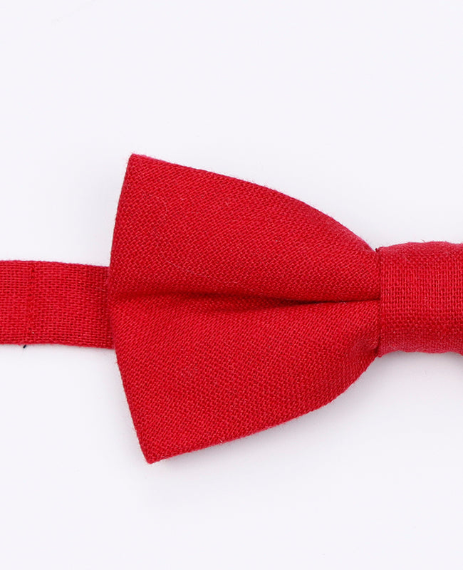Laço Vermelho n°3 Homem em Linho | Basile - Unipap's