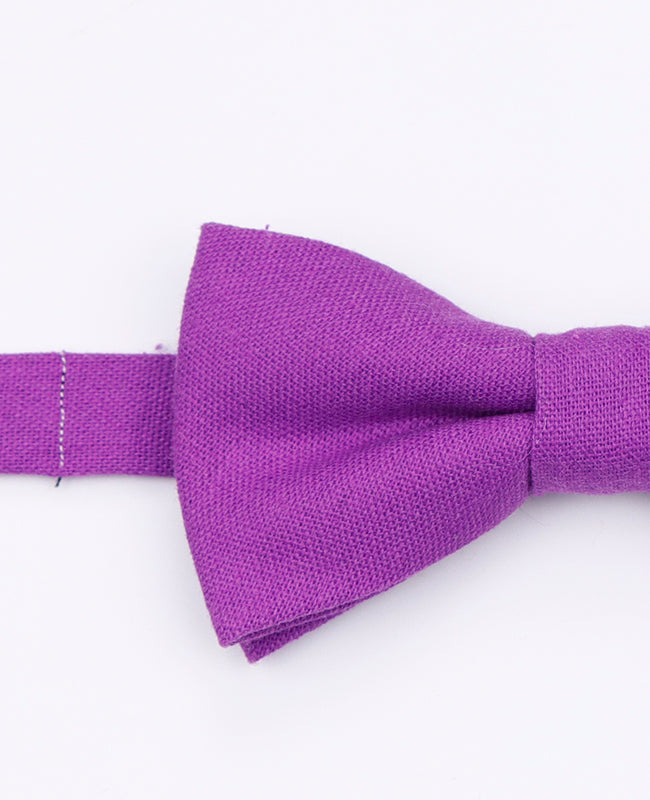 Laço Violeta n°2 Homem em Linho | Basile - Unipap's