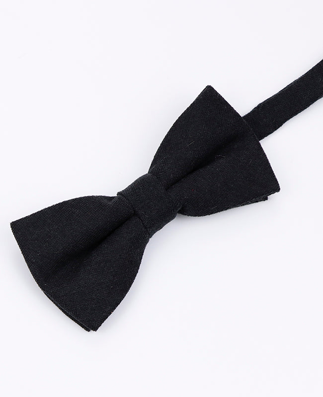 Noeud Papillon Noir Homme en Effet Velours | Simon - Unipap's