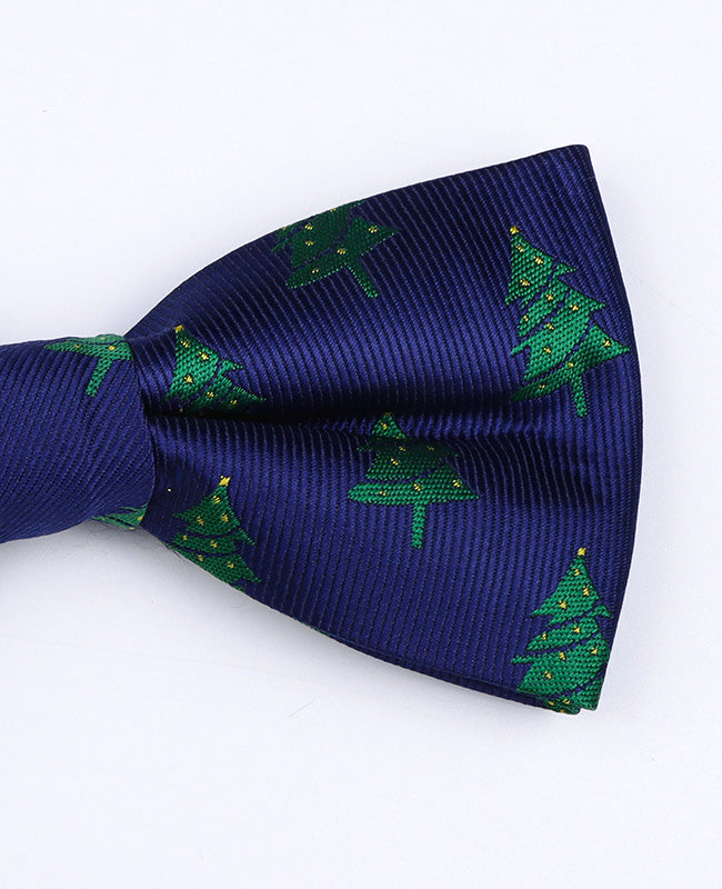 Laço de Natal Azul n°1 Homem em Poliéster «Christmas»