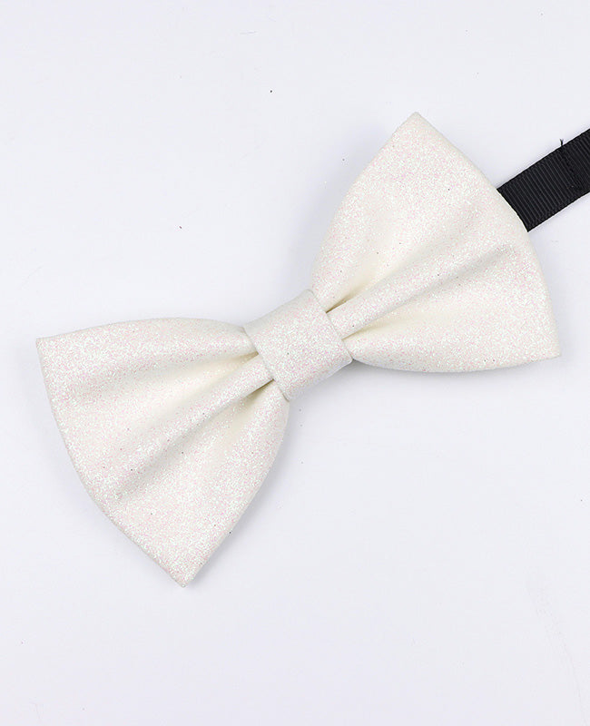 Laço com Lantejoulas Branco Homem em Poliéster «Olive»