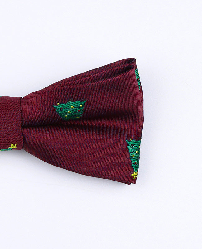 Laço de Natal Vermelho n°1 Criança em Poliéster «Christmas»