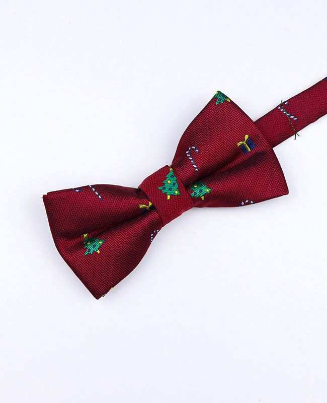 Laço de Natal Vermelho n°2 Criança em Poliéster «Christmas»