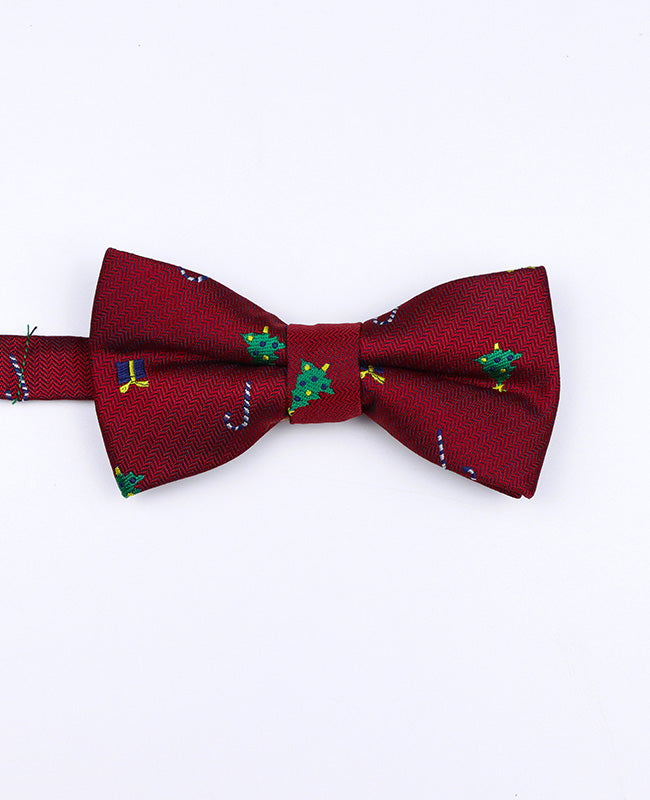 Laço de Natal Vermelho n°2 Criança em Poliéster «Christmas»