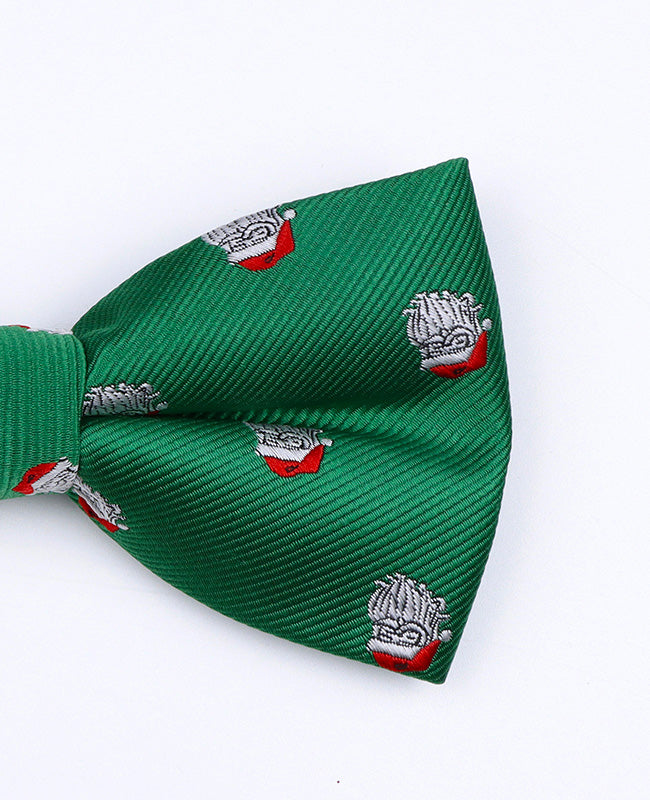 Laço de Natal Verde n°1 Homem em Poliéster «Christmas»