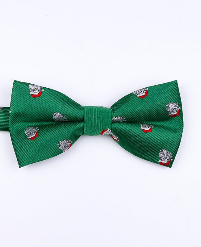 Laço de Natal Verde n°1 Homem em Poliéster «Christmas»