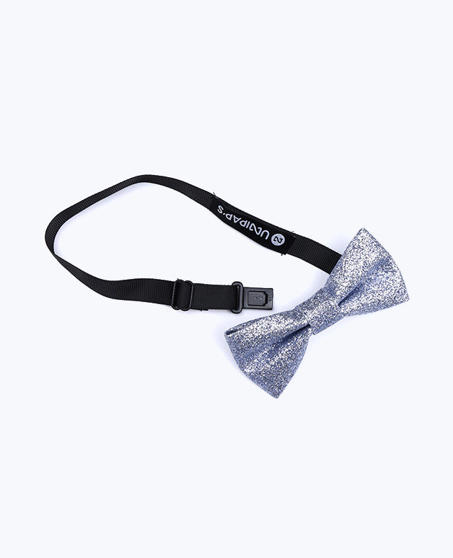 Noeud Papillon à Paillette Argent n°2 Enfant en Polyester «Olive»