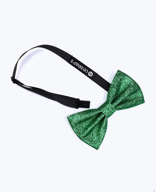 Noeud Papillon à Paillette Vert n°1 Homme en Polyester «Olive»