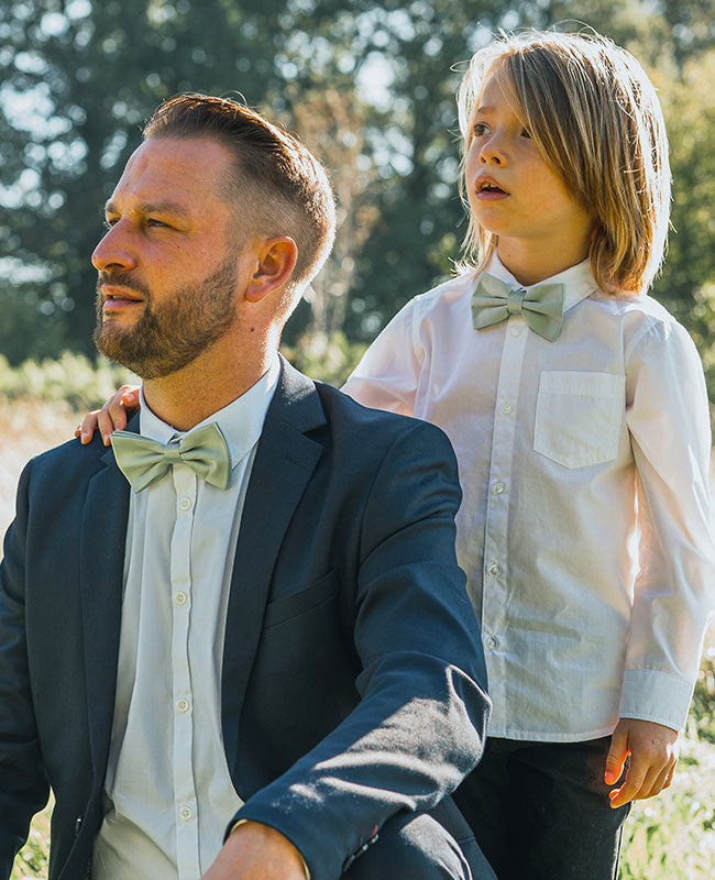 Laço Verde n°1 em Poliéster «Anatole»