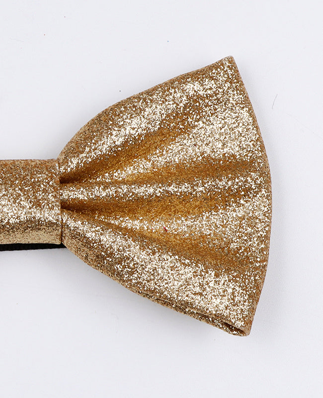 Laço Com Lantejoulas Dourado n°4 Homem em Poliéster «Olive»