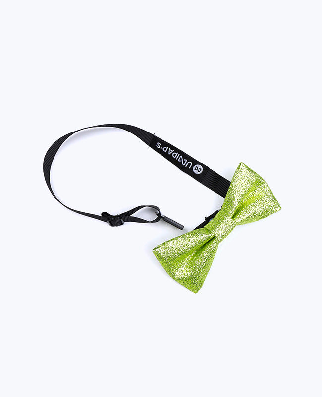 Laço Com Lantejoulas Verde n°3 Criança em Poliéster «Olive»
