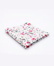 Lenço de bolso Liberty Branco n°2 em Algodão | Charles - Unipap's