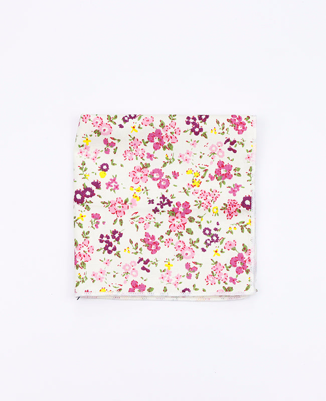 Lenço de bolso Liberty Rosa n°1 em Algodão | Gaspard - Unipap's