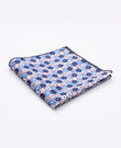 Lenço de bolso Liberty Azul n°5 em Algodão | Gaspard - Unipap's