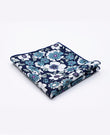 Lenço de bolso Liberty Azul n°8 em Algodão | Gaspard - Unipap's