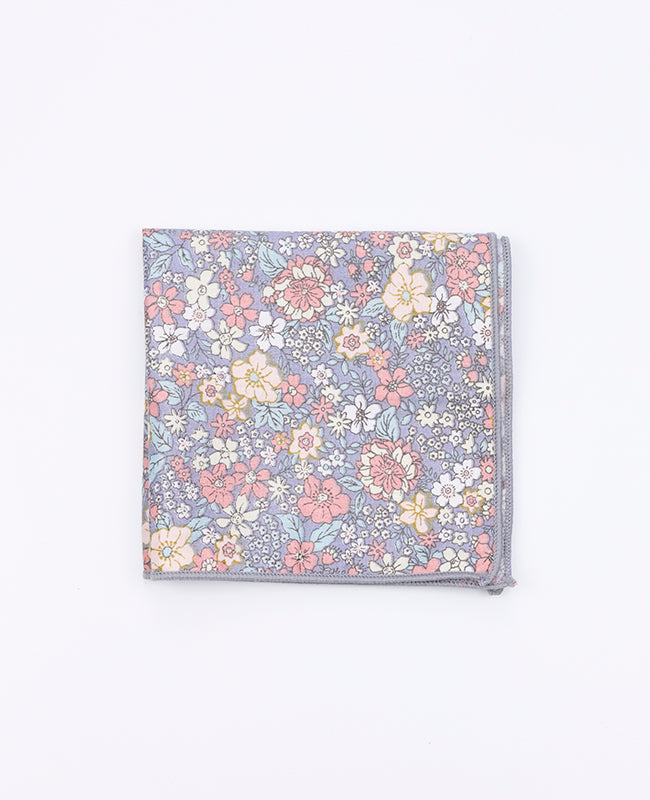 Lenço de bolso Liberty Cinzento n°2 em Algodão | Gaspard - Unipap's