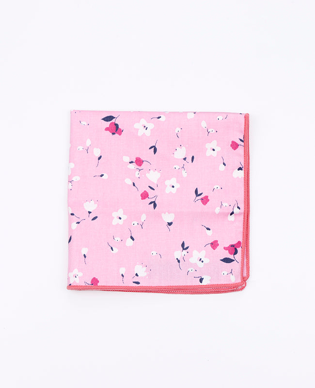 Lenço de bolso Liberty Rosa n°2 em Algodão | Gaspard - Unipap's