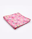 Lenço de bolso Liberty Rosa n°3 em Algodão | Gaspard - Unipap's