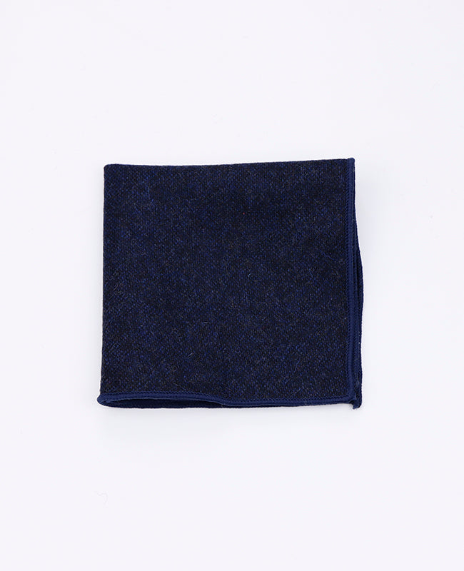 Lenço de bolso Azul n°2 em Lã | Claude - Unipap's